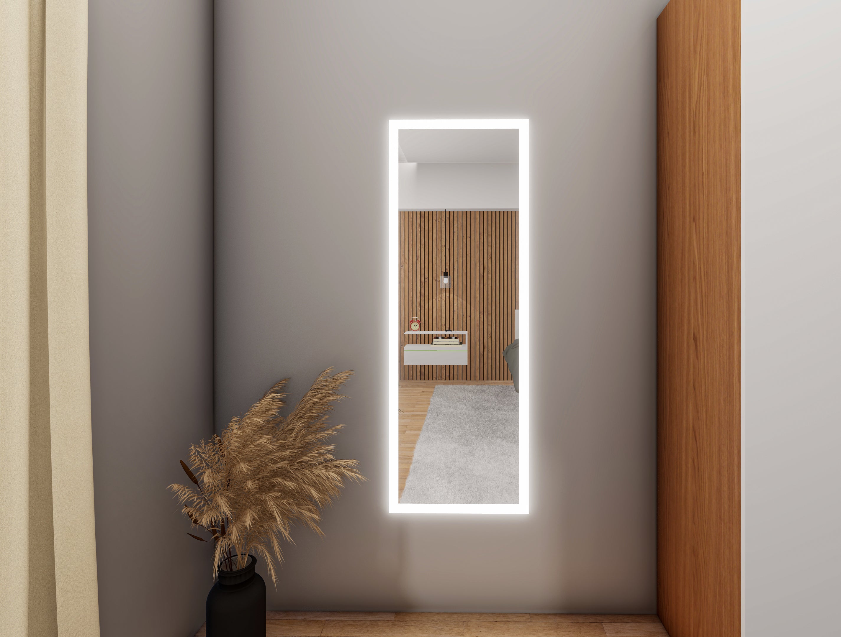 LED Mirror (Side-Lighted) 22" x 62"