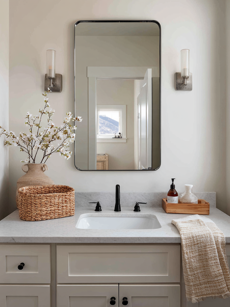 Framed Metal Mirrors