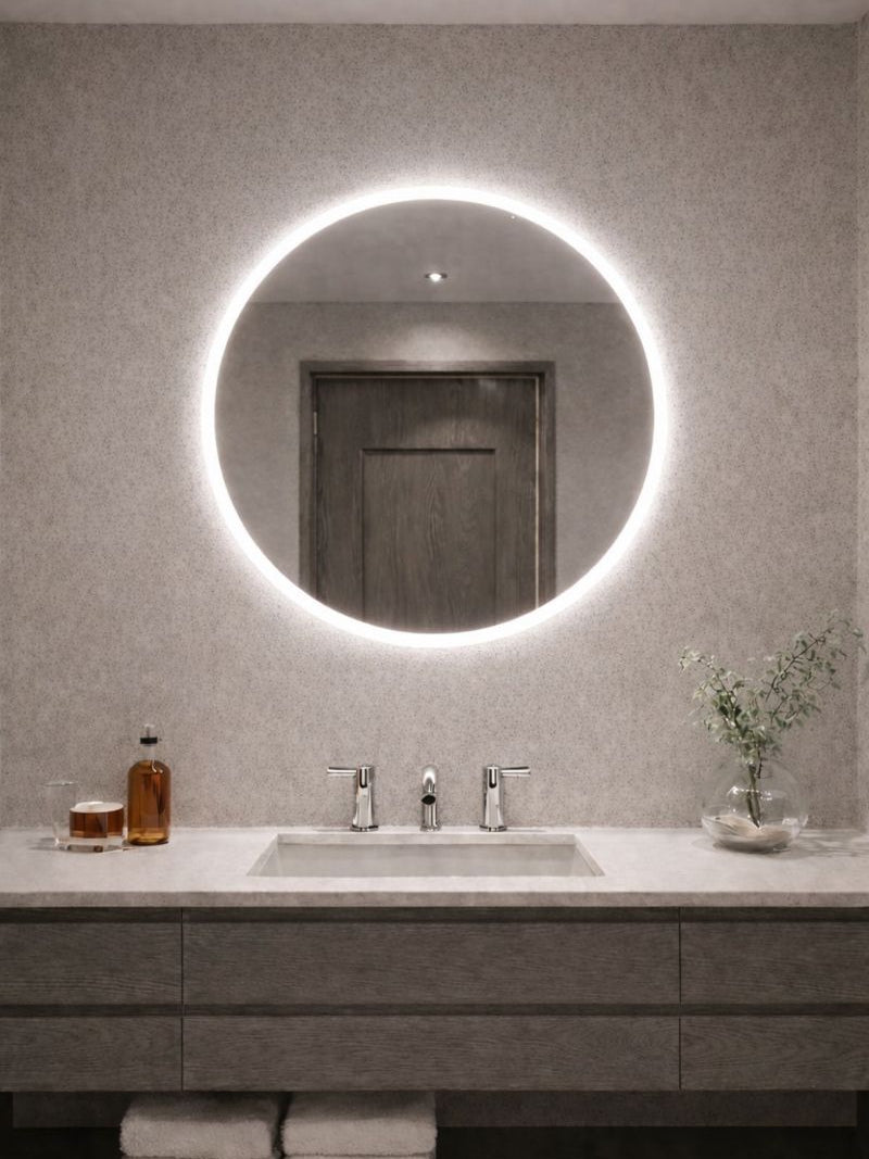 LED Mirror (Side-Lighted Round) 36" x 36"