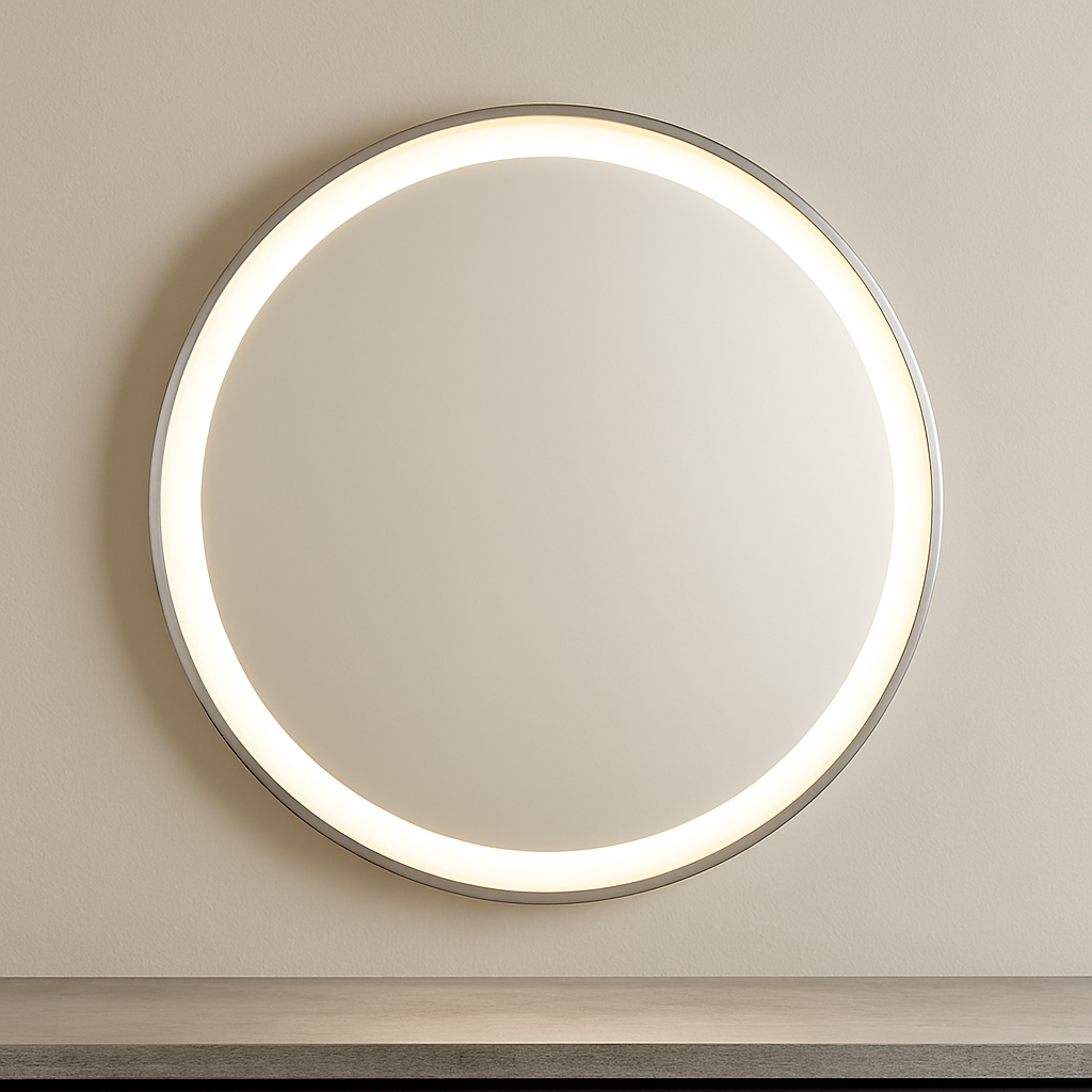 Largo • Front-Lit Round Mirror • 32" Round • 1 Piece