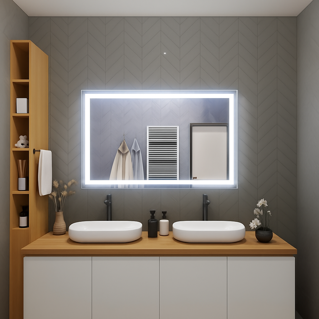 Liberty • Front-Lit Mirror • 24" x 48" • 1 Piece