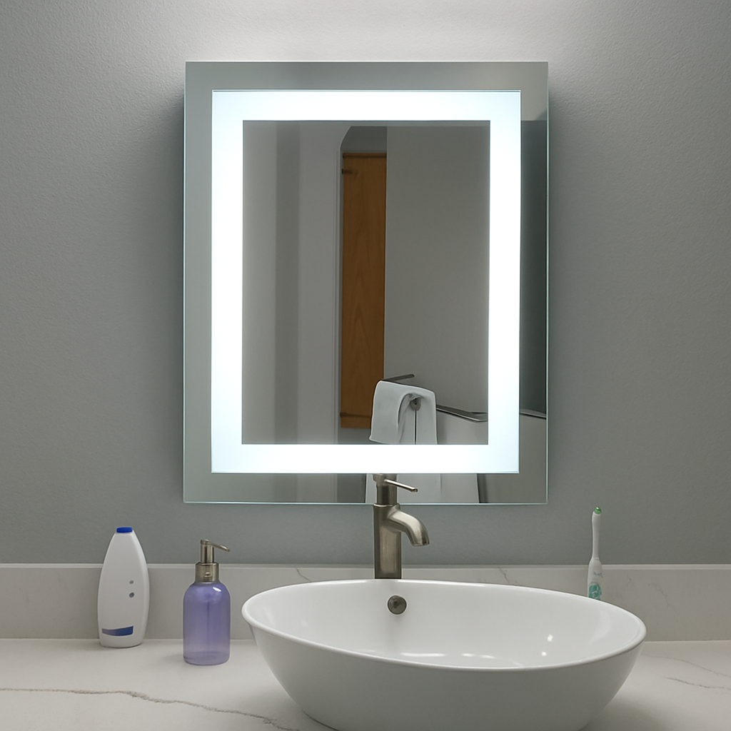 Liberty • Front-Lit Mirror • 36" x 40" • 2 Piece