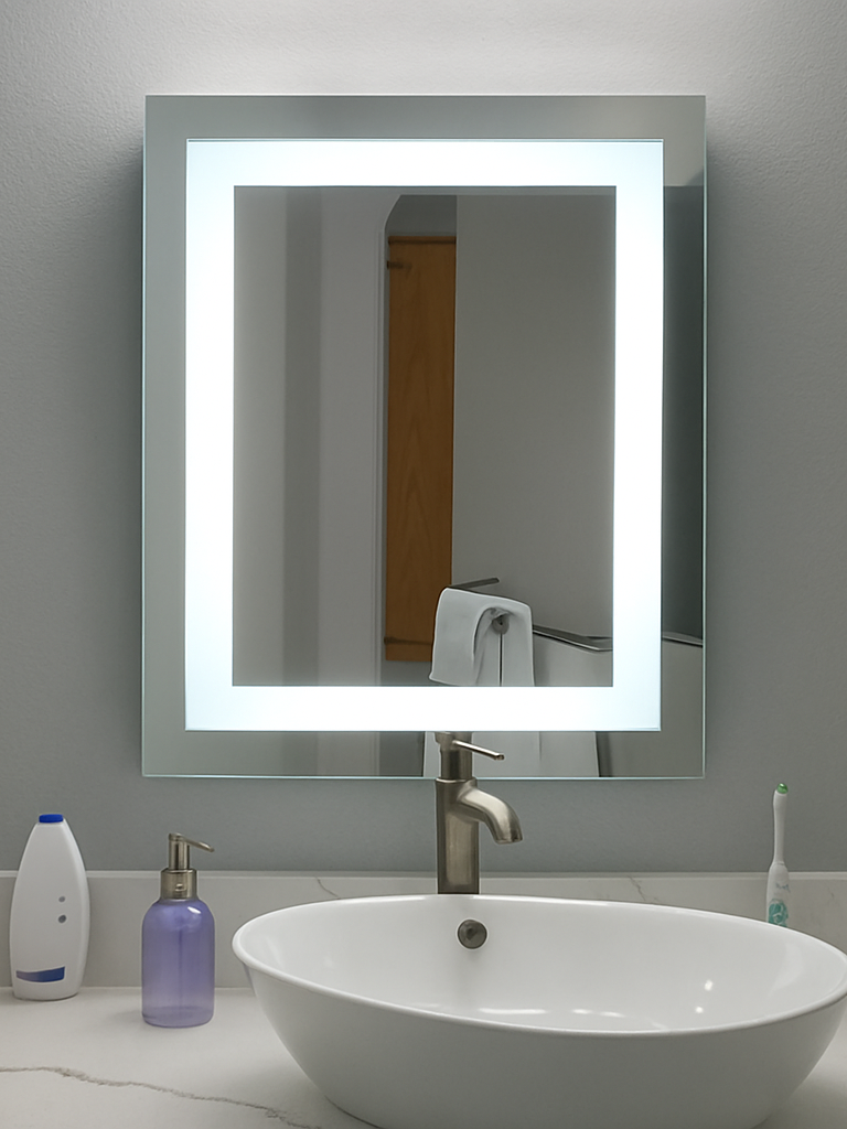 Liberty • Front-Lit Mirror • 36" x 40" • 2 Piece