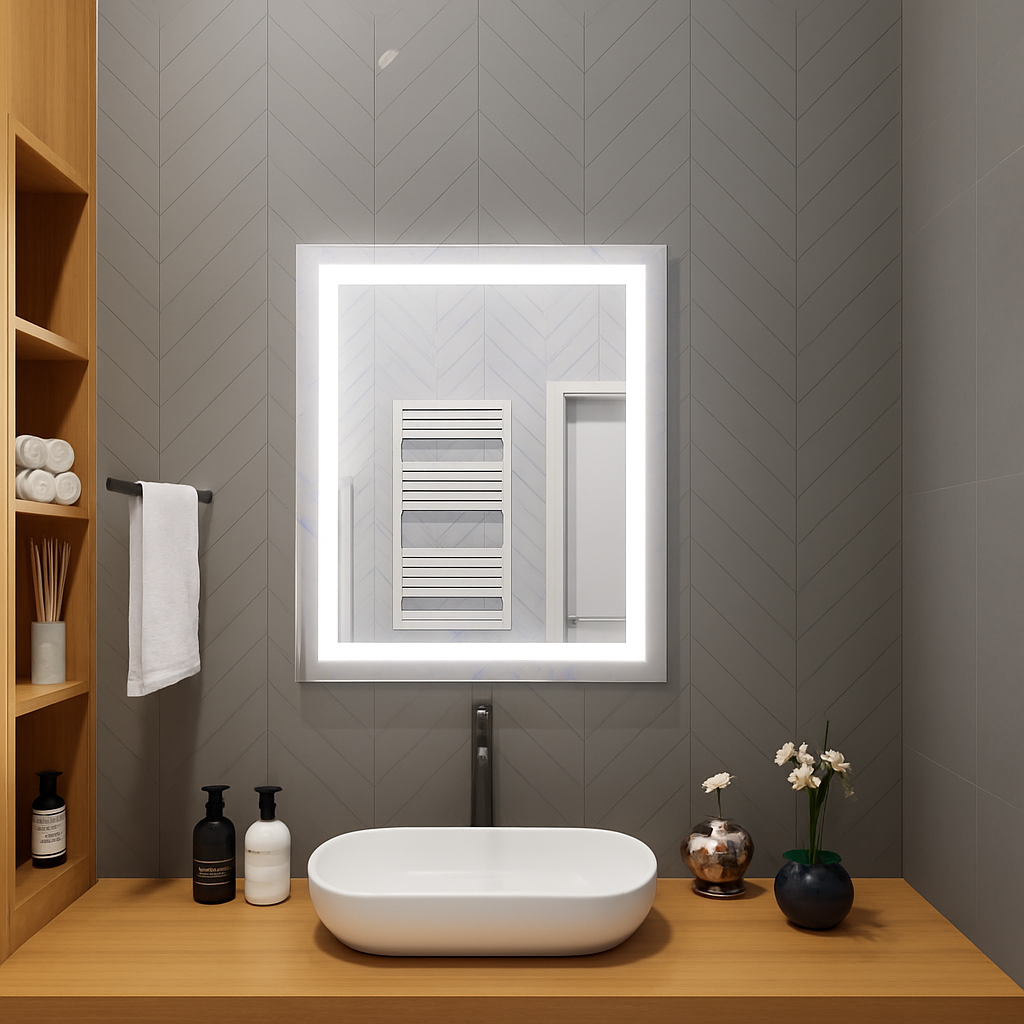 Liberty • Front-Lit Mirror • 24" x 32" • 2 Piece