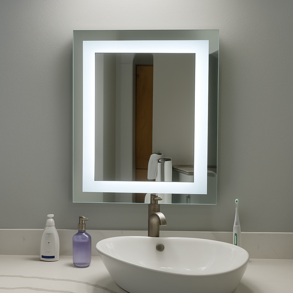 Liberty • Front-Lit Mirror • 36" x 48" • 2 Piece
