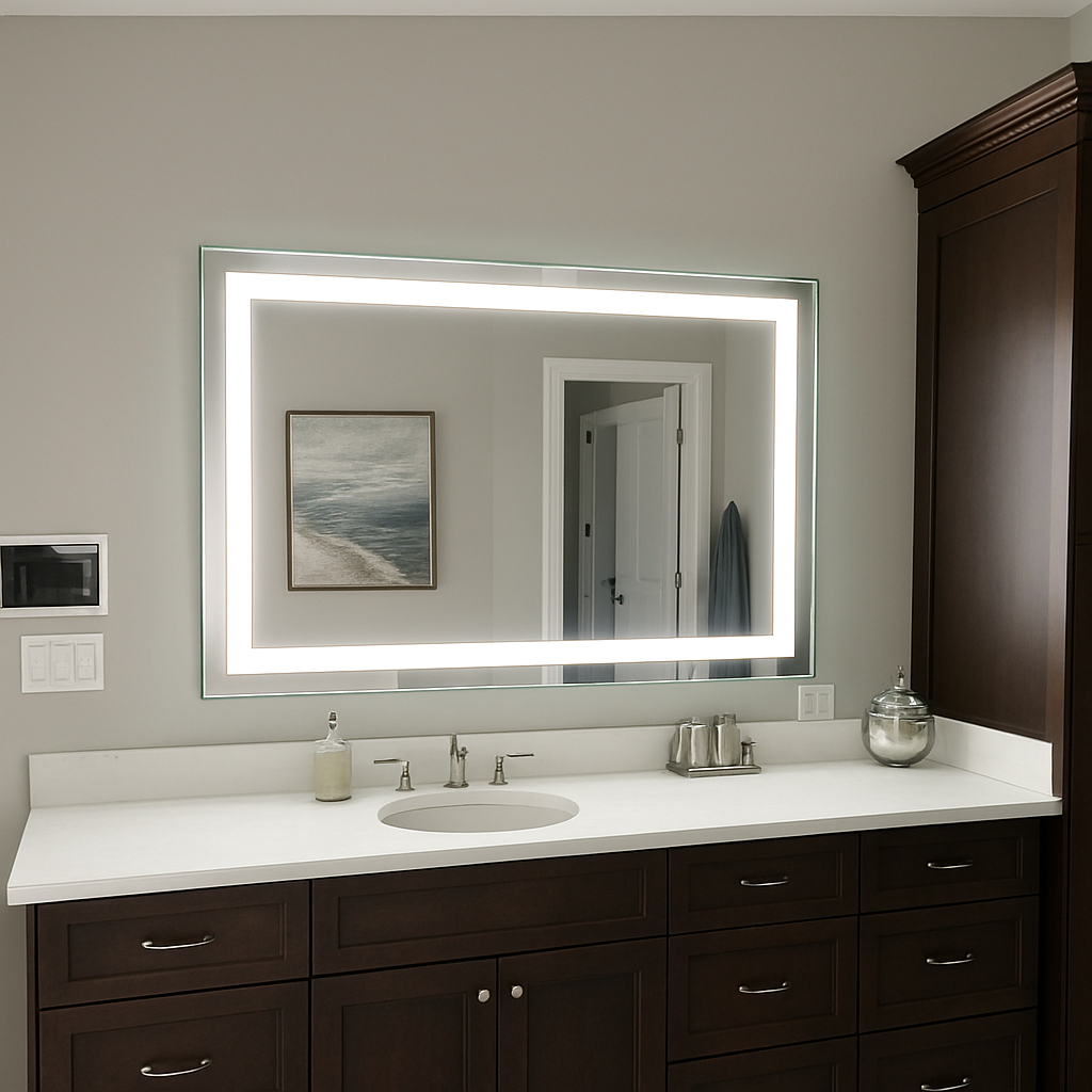 Liberty • Front-Lit Mirror • 40" x 60" • 2 Piece