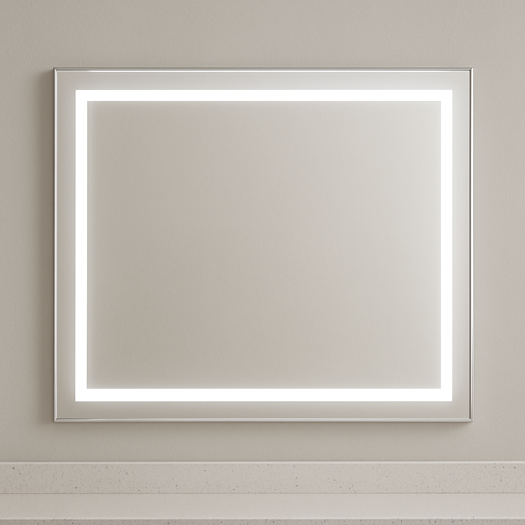 Liberty • Front-Lit Mirror • 48" x 44" • 2 Piece
