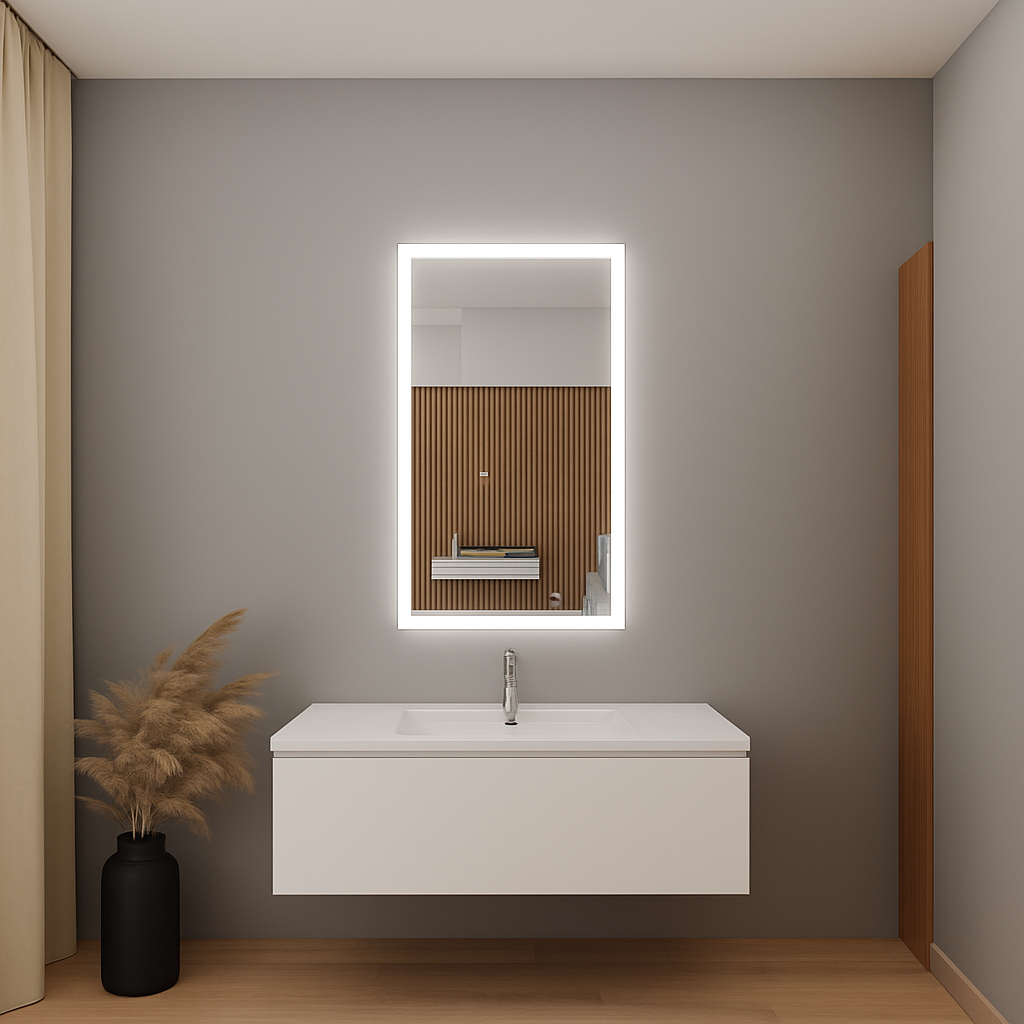Lexington • Side-Lit Mirror • 30" x 60" • 2 Piece