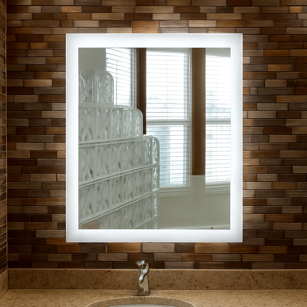 Lexington • Side-Lit Mirror • 28" x 40" • 2 Piece