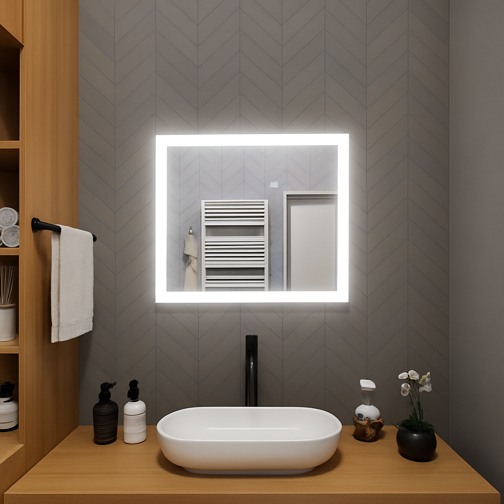 Lexington • Side-Lit Mirror • 54" x 36" • 2 Piece