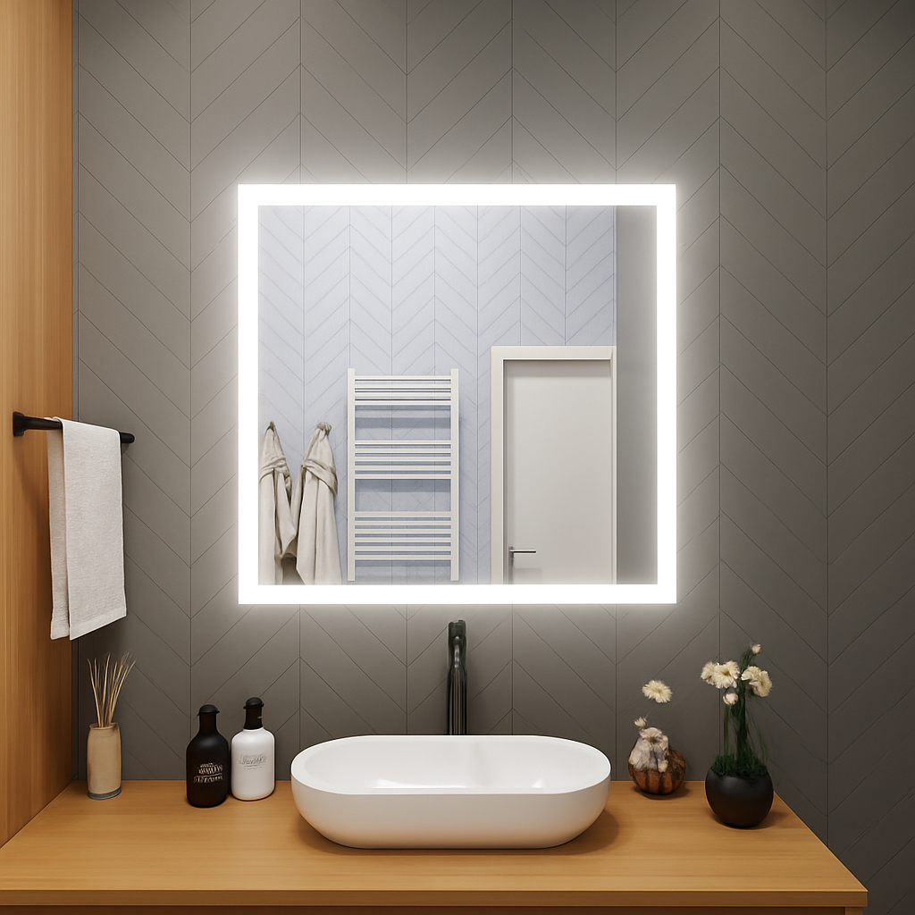 Lexington • Side-Lit Mirror • 36" x 44" • 2 Piece