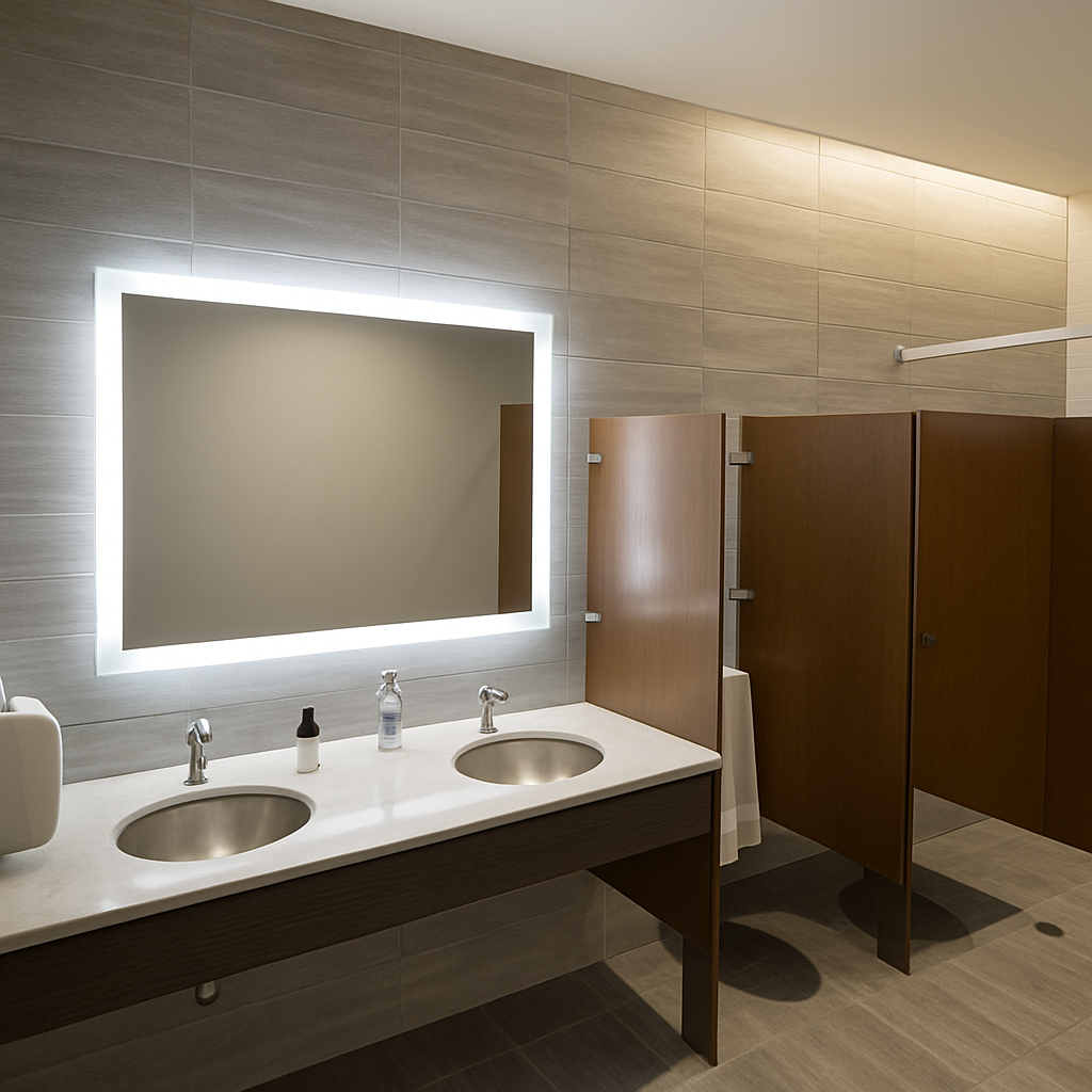 Lexington • Side-Lit Mirror • 48" x 36" • 2 Piece