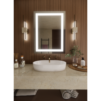 LED Mirror (Front-Lighted) 28" x 32"