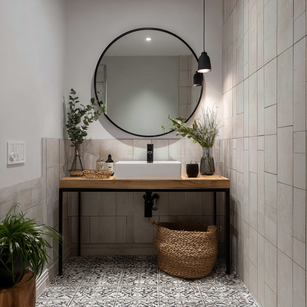 Framed Metal Mirrors