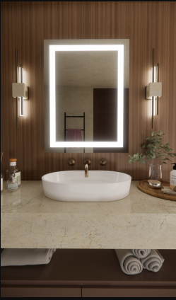 LED Mirror (Front-Lighted) 36" x 40" (or 40" x 36")