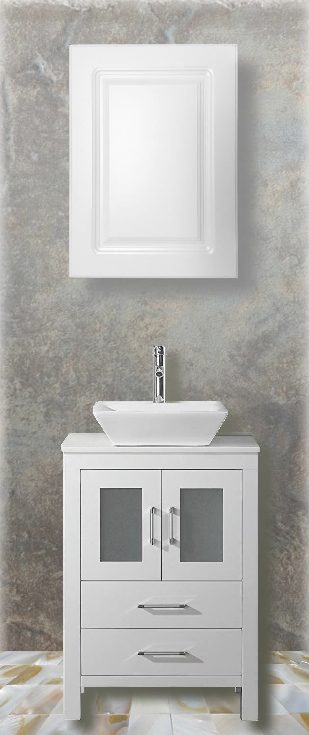 Wood Panel Medicine Cabinets