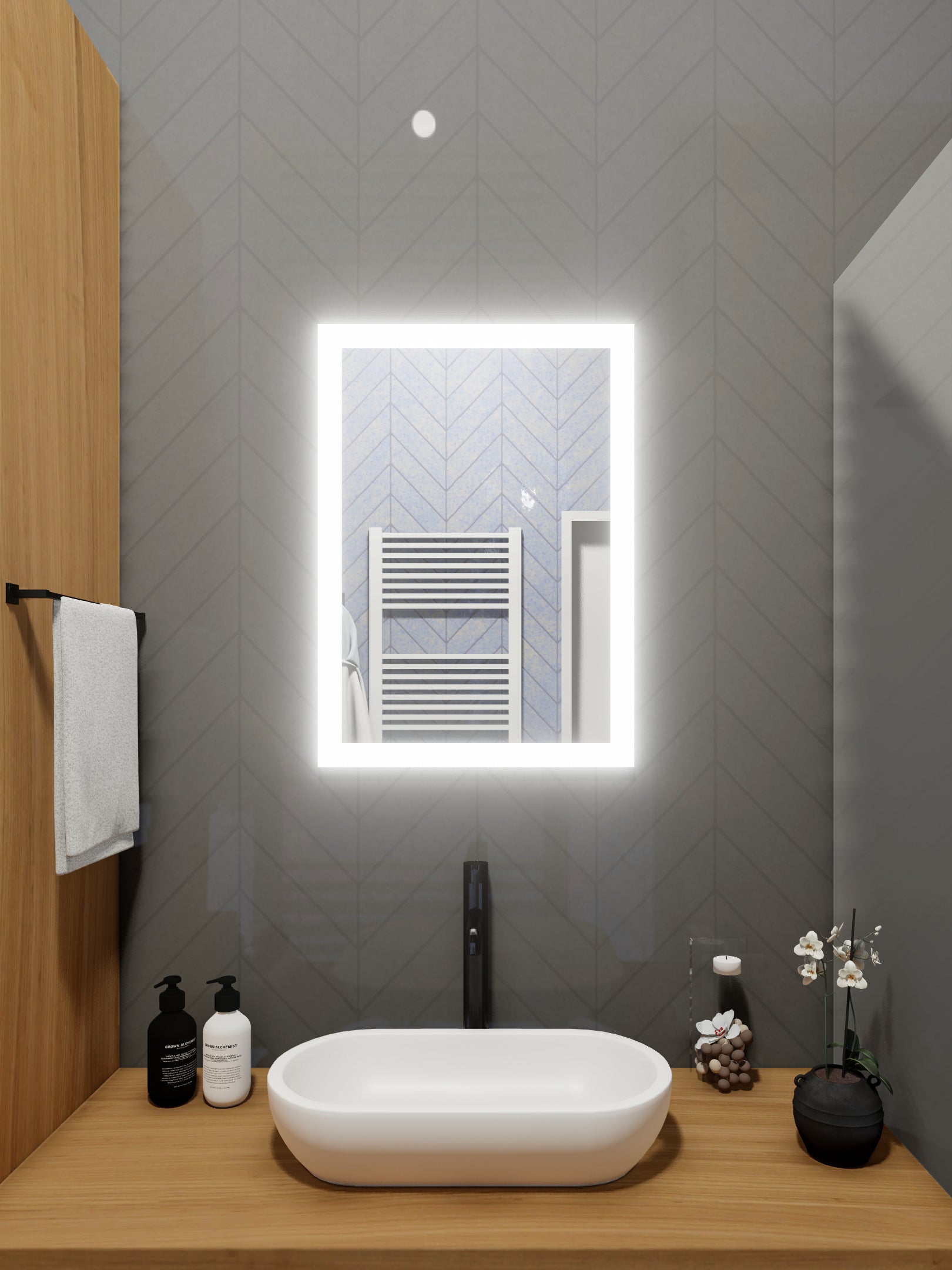 LED Mirror (Side-Lighted) 24" x 36"