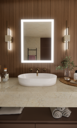 LED Mirror (Side-Lighted) 24" x 36"