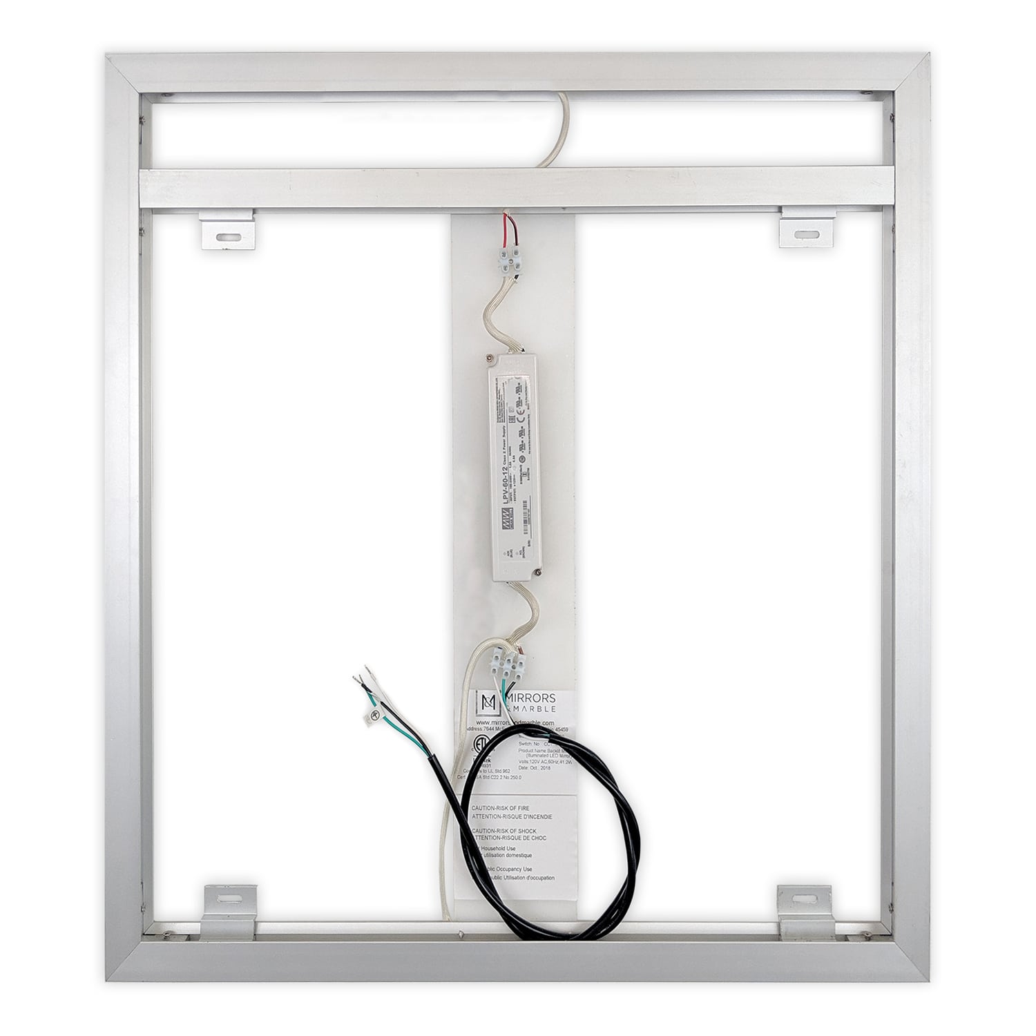 LED Mirror (Side-Lighted) 32" x 36"