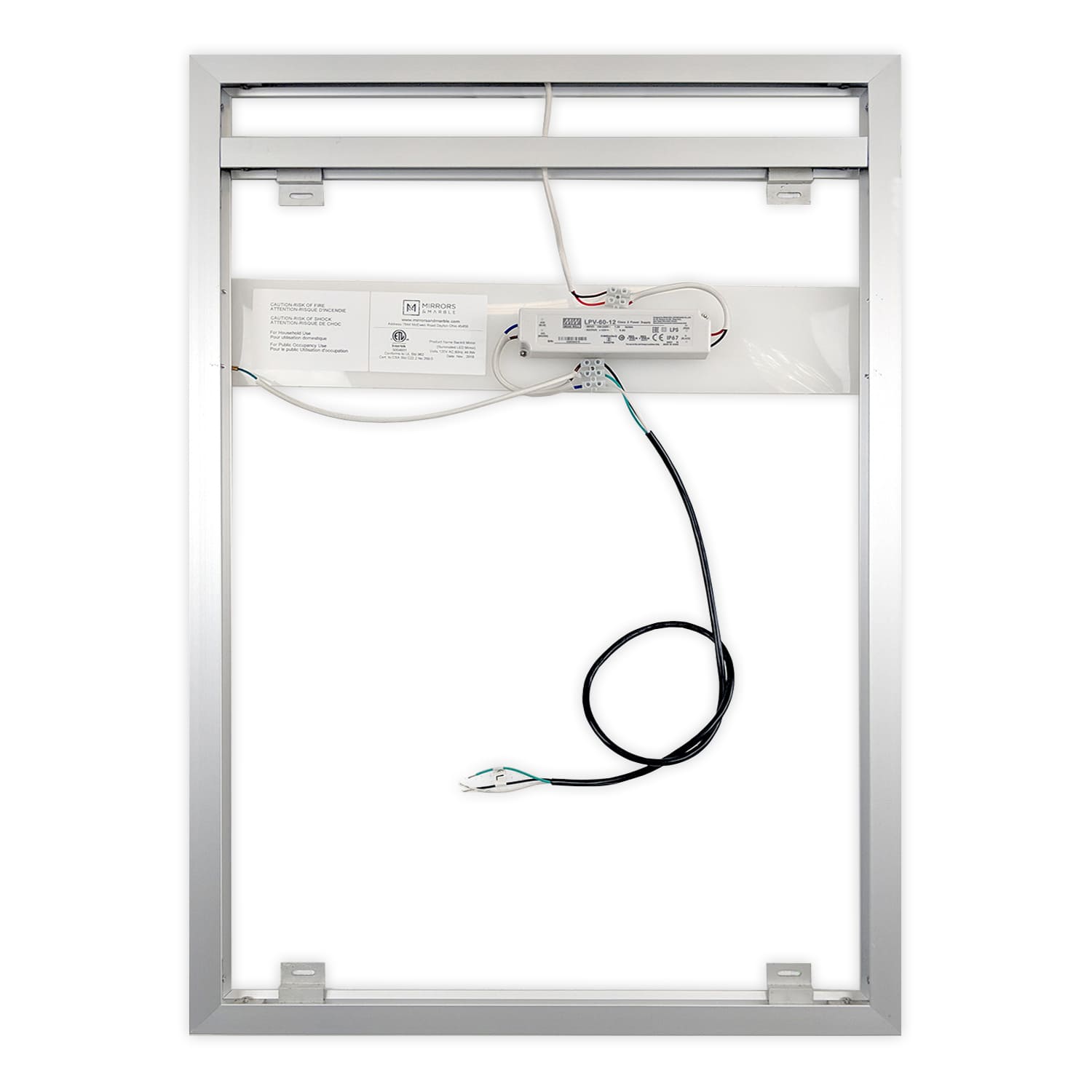LED Mirror (Side-Lighted) 32" x 44"