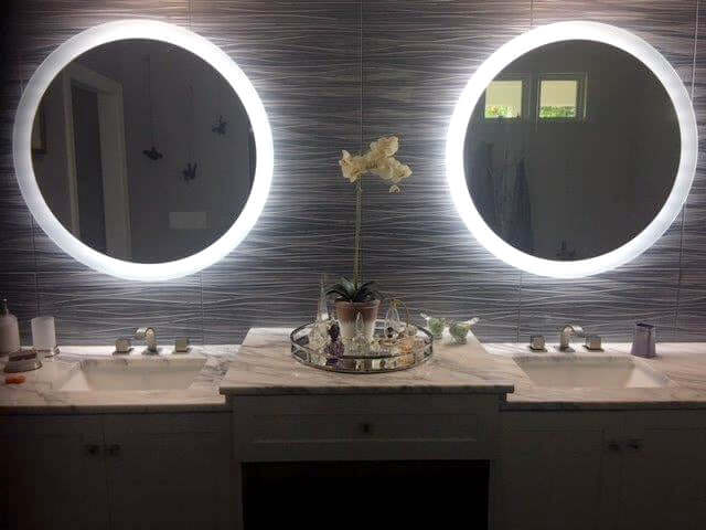 LED Mirror (Side-Lighted Round) 48" x 48"