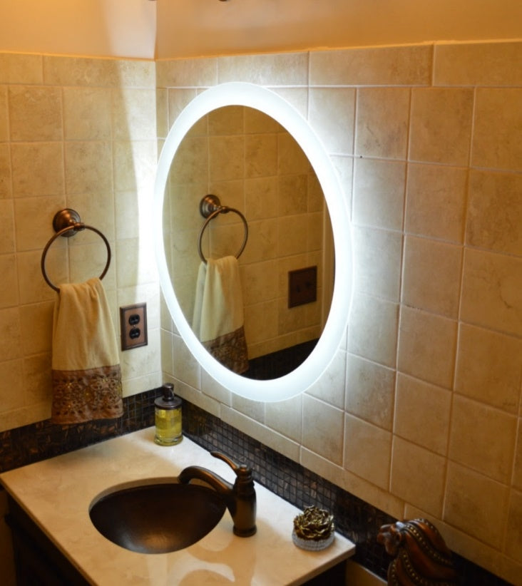 Benefits of a Lighted Mirror in Your Bathroom Mirrors & Marble