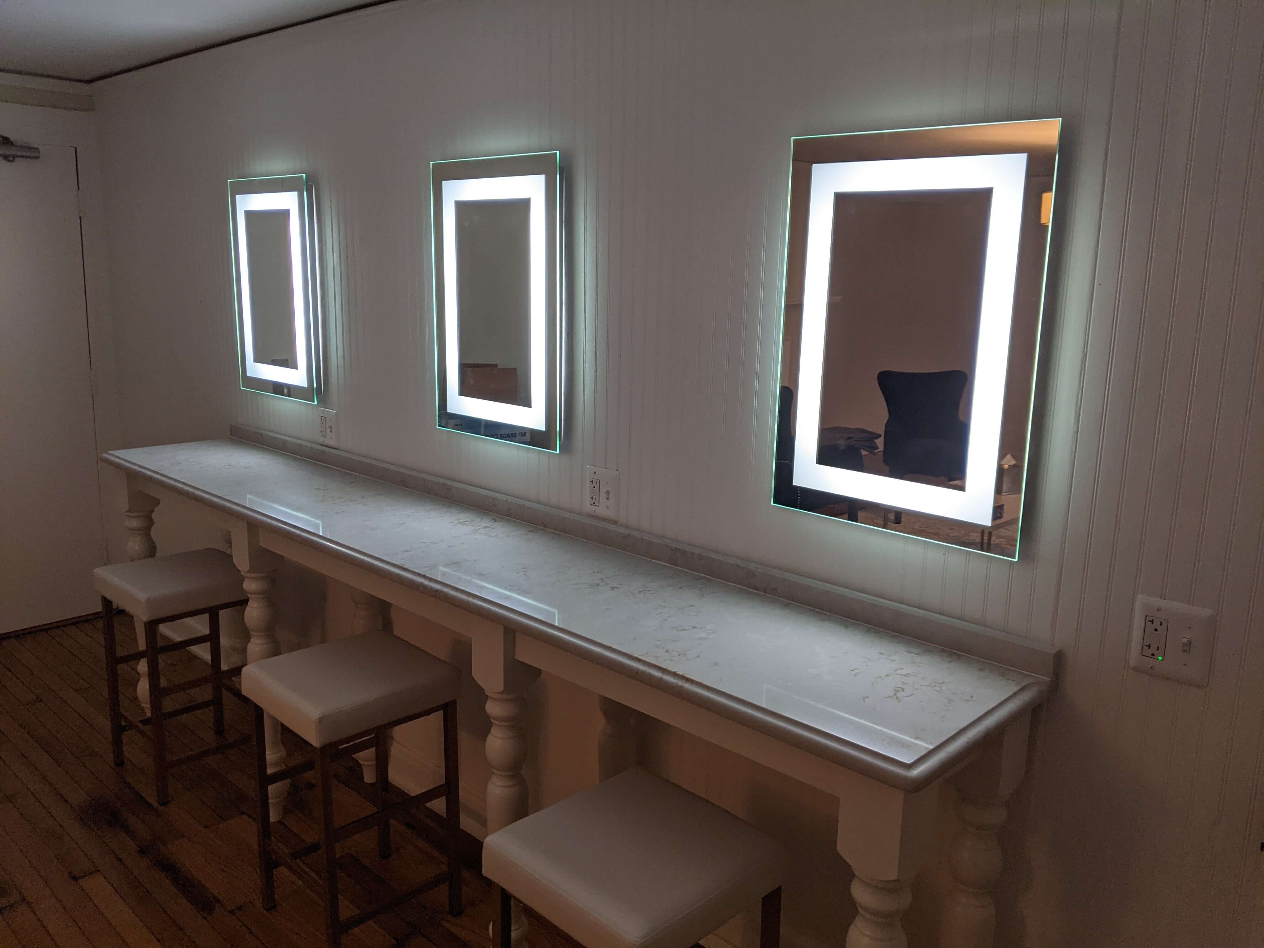 LED Lighted Mirrors Mirrors & Marble