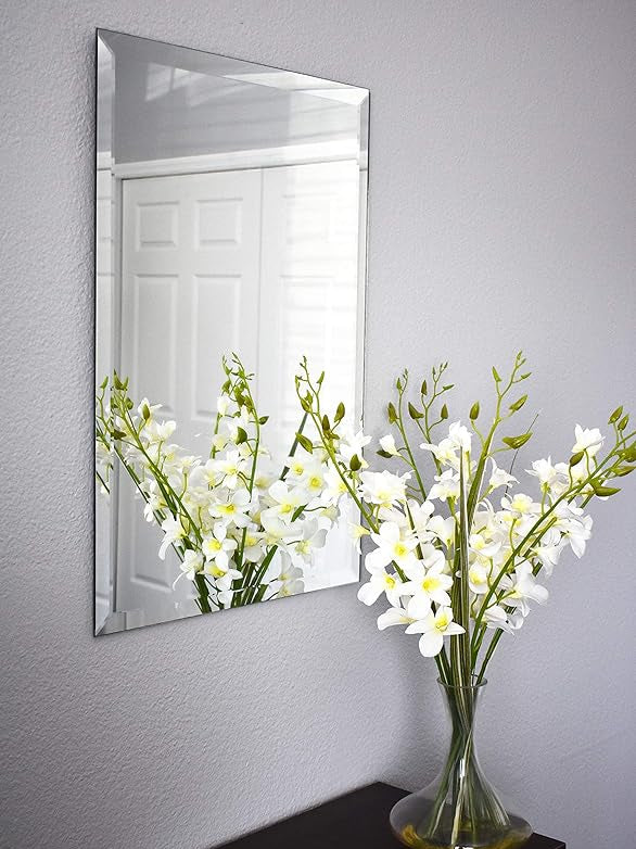 Rectangle Frameless Mirror