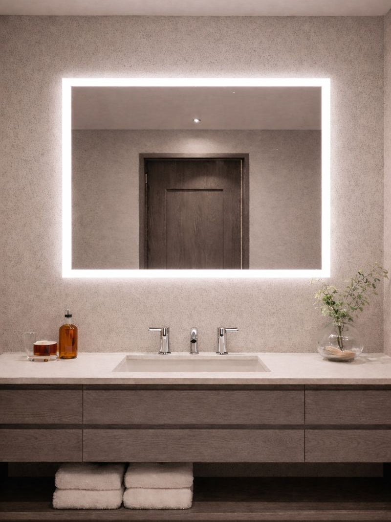 LED Mirror (Side-Lighted) 60" x 40"