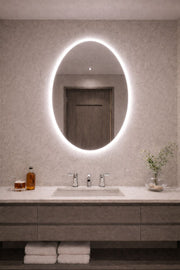 LED Mirror (Side-Lighted Oval) 32" x 40"