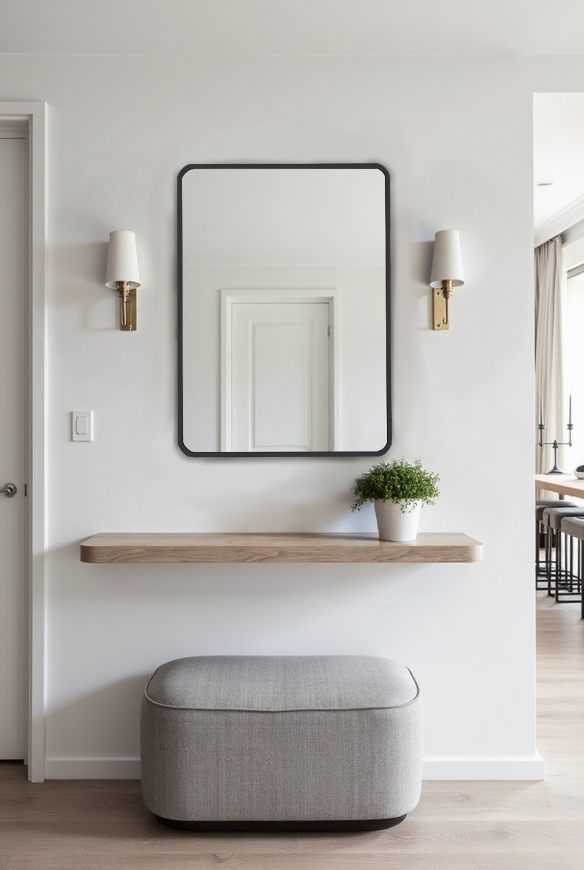 Framed Metal Mirrors
