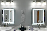 LED Bathroom Vanity Mirror Rectangular Front Lighted 28x40 E