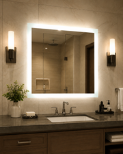Lexington Side-Lit Mirror 36" x 36" 2 Piece #inspo