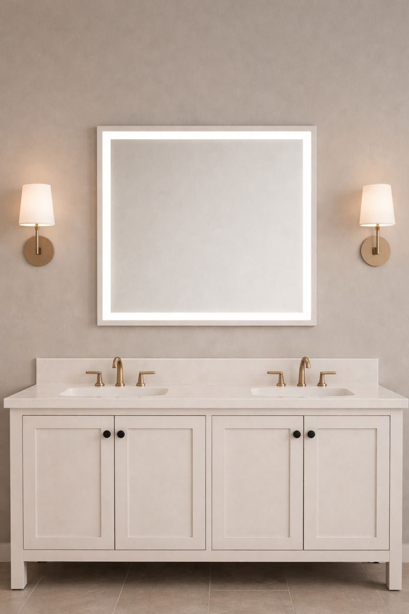 LED Mirror (Front-Lighted) 32" x 32"