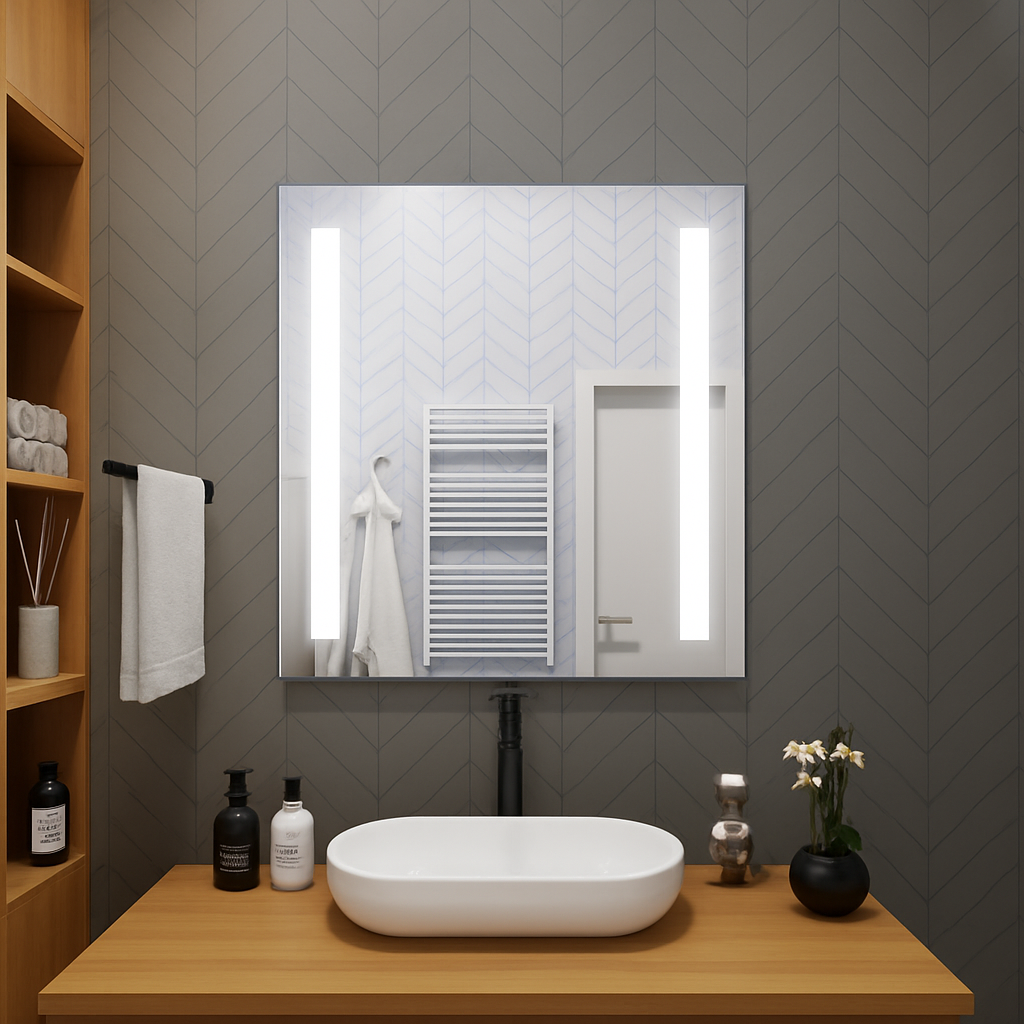 Lincoln Front-Lit Bars Mirror 28" x 36" 2 Piece #inspo