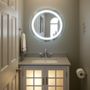 Largo • Front-Lit Round Mirror • 32" Round • 1 Piece