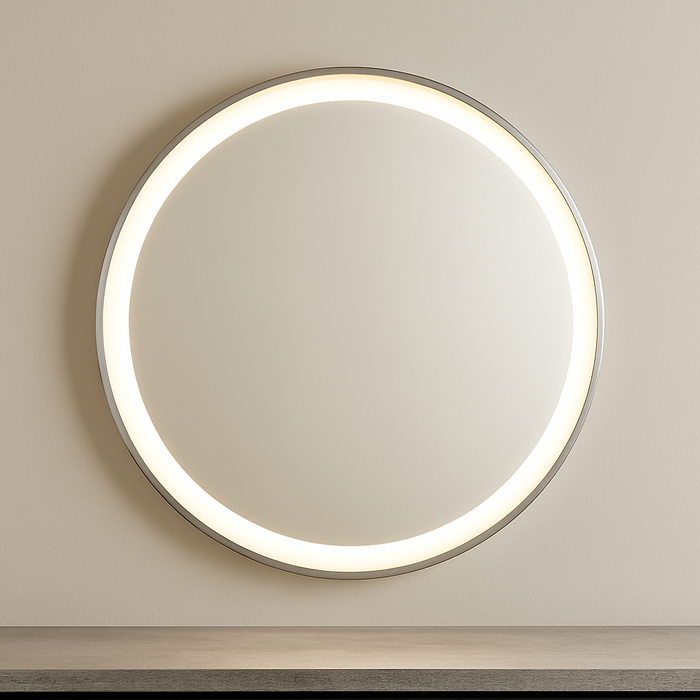 Largo • Front-Lit Round Mirror • 32" Round • 1 Piece