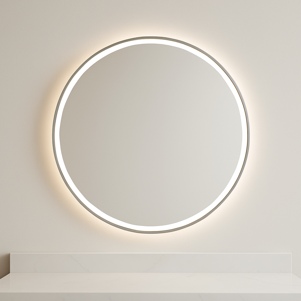 Lakeland • Side-Lit Round Mirror • 36" Round • 1 Piece