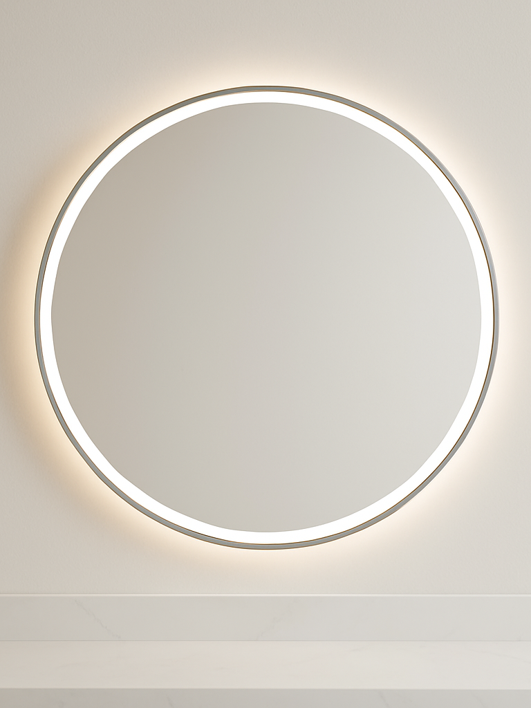 Lakeland • Side-Lit Round Mirror • 36" Round • 1 Piece