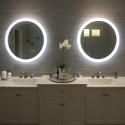 Lakeland Side-Lit Round Mirror 36" Round 2 Piece #inspo