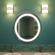 Linden • Front-Lit Oval Mirror • 30" x 36" • 2 Piece