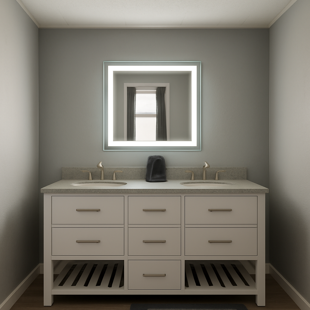 Liberty • Front-Lit Mirror • 20" x 28" • 2 Piece