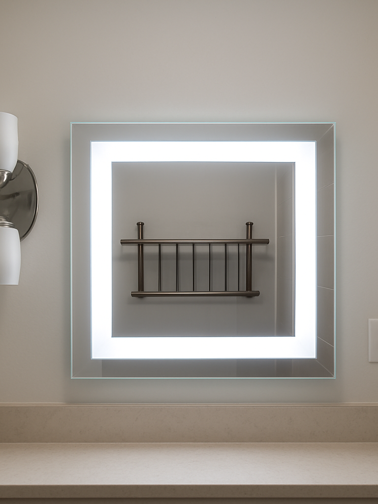 Liberty • Front-Lit Mirror • 24" x 24" • 2 Piece