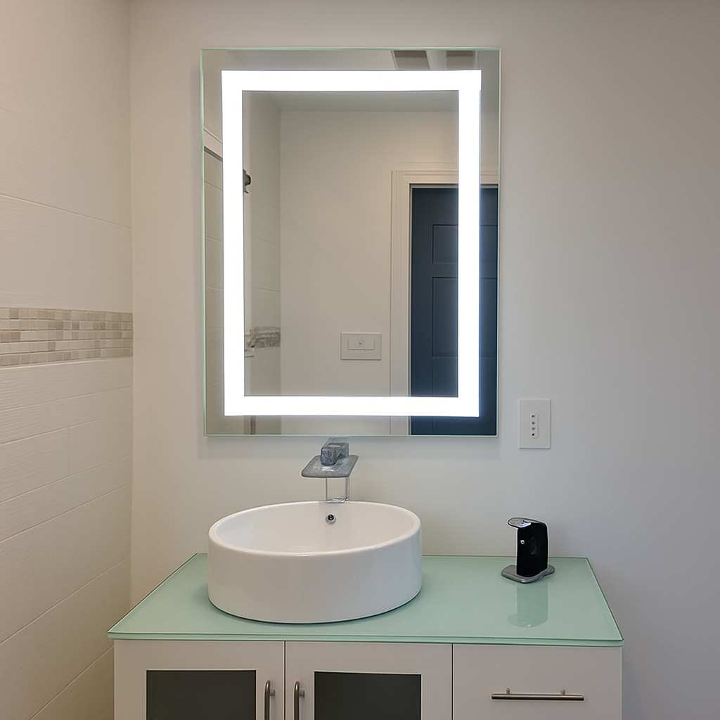 Liberty • Front-Lit Mirror • 24" x 48" • 2 Piece