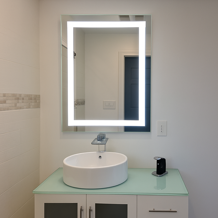 Liberty • Front-Lit Mirror • 24" x 48" • 2 Piece