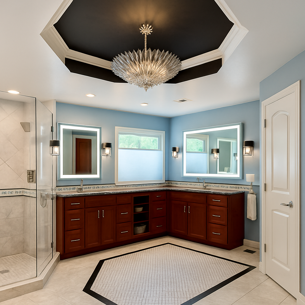 Liberty • Front-Lit Mirror • 32" x 32" • 2 Piece