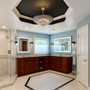 Liberty • Front-Lit Mirror • 32" x 32" • 2 Piece