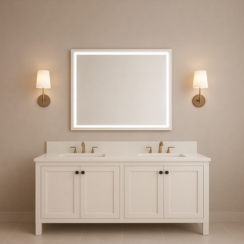 Liberty • Front-Lit Mirror • 24" x 24" • 2 Piece