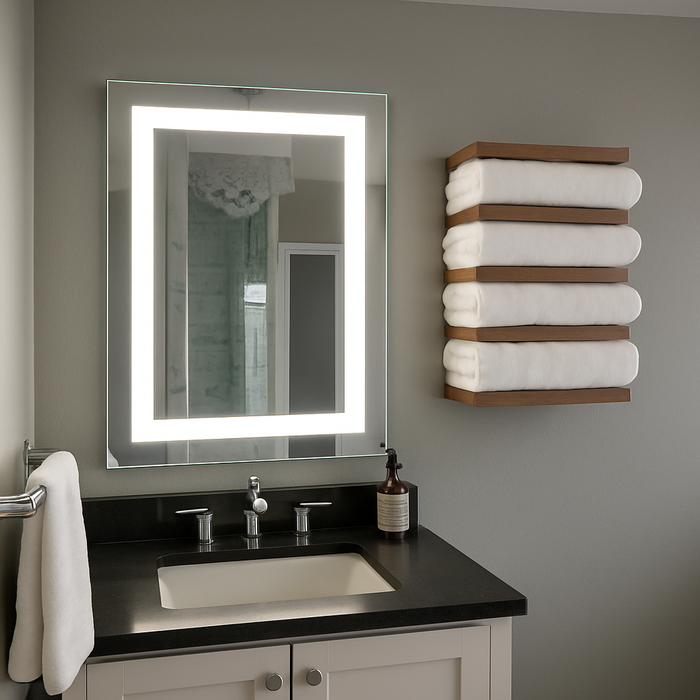 Liberty • Front-Lit Mirror • 32" x 48" • 2 Piece