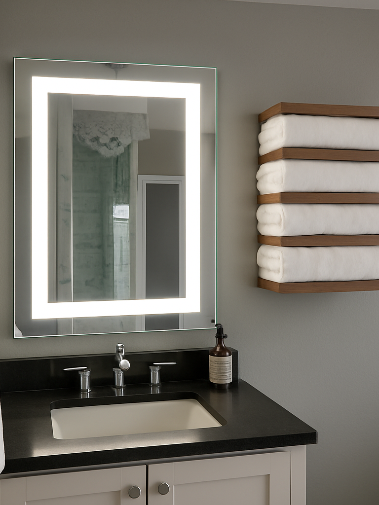 Liberty • Front-Lit Mirror • 32" x 48" • 2 Piece